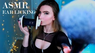 Asmr Earlicking - Deep Layered Tingles W Fluttering Trigger Words Audio Panning L To R 3Hour