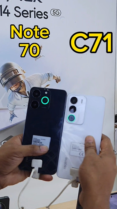 Realme Note 70 Vs Realme C71 Camera Zooming Test