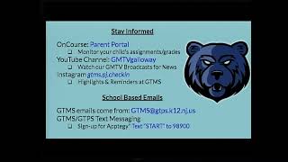 2024 GTMS Back-To-School Night WELCOME!