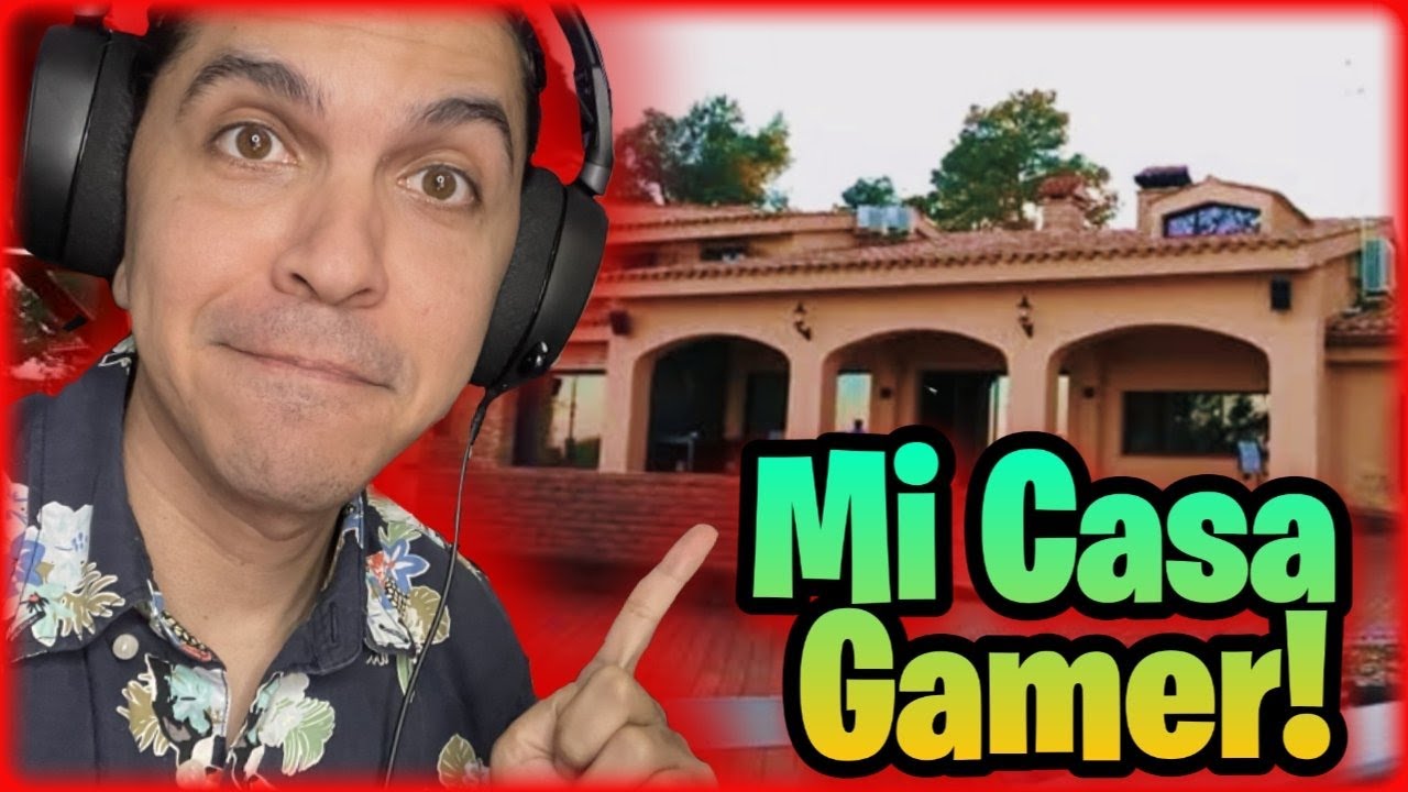 TOUR POR MI CASA GAMER SOLTERO / STREAMER 👾😍 - ROCKSTAR