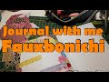 Journal with me FAUXBONICHI style: chit chat fun✨