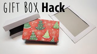 ? Quick & Easy gift box hack ?