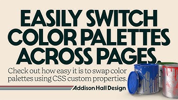 Easily switch color palettes on specific pages of your WordPress website