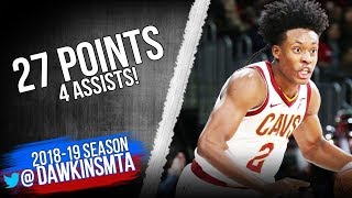 Collin Sexton Full Highlights 2019 02 08 Cavs vs Wizards   27 Pts 4 Assists!  FreeDawkins