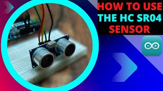 How to use the HC-SR04 (ultrasonic distance measuring sensor) with Arduino || Step by step tutorial