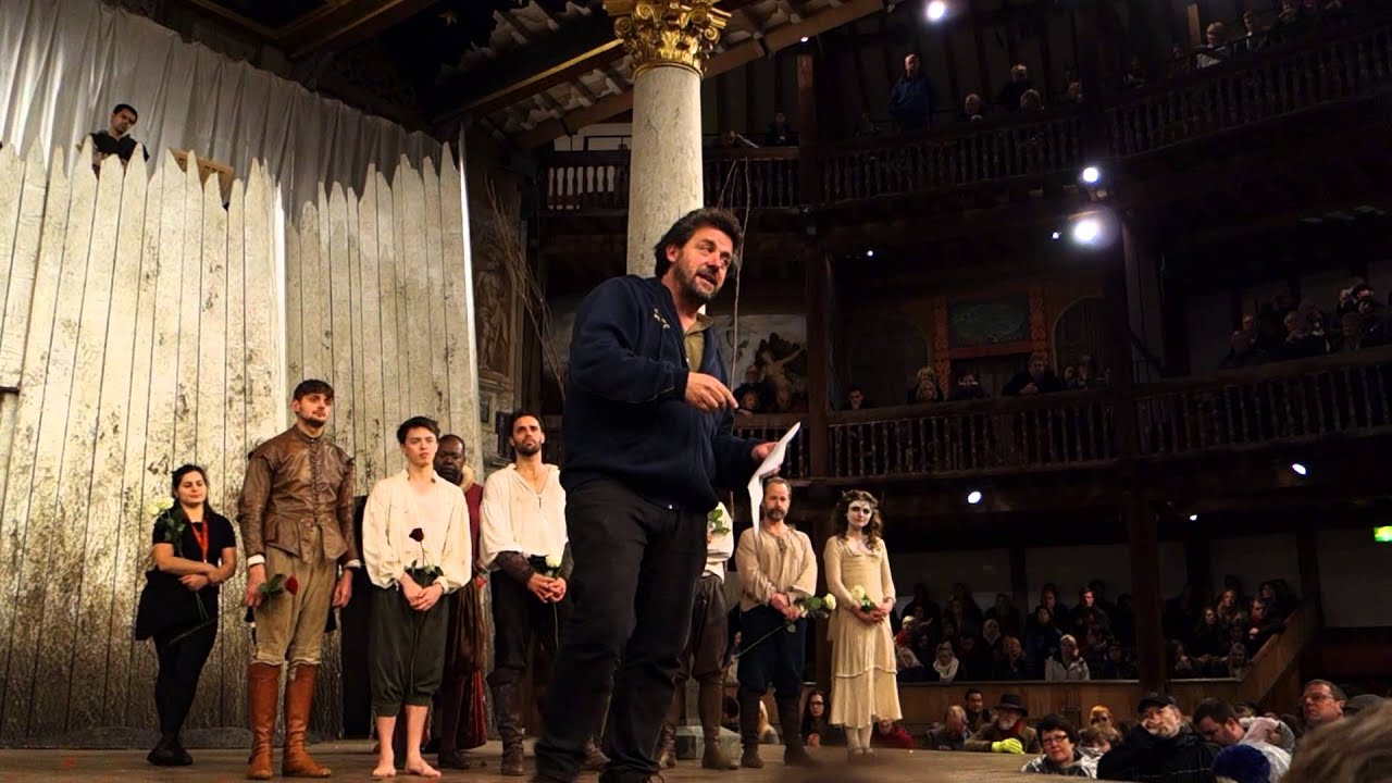 Dominic Dromgoole and the Globe Young Players