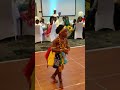 Adowa dance by father and daughter