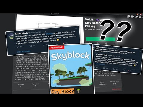 What Happened To Roblox Skyblock Youtube - who is the owner of roblox skyblock