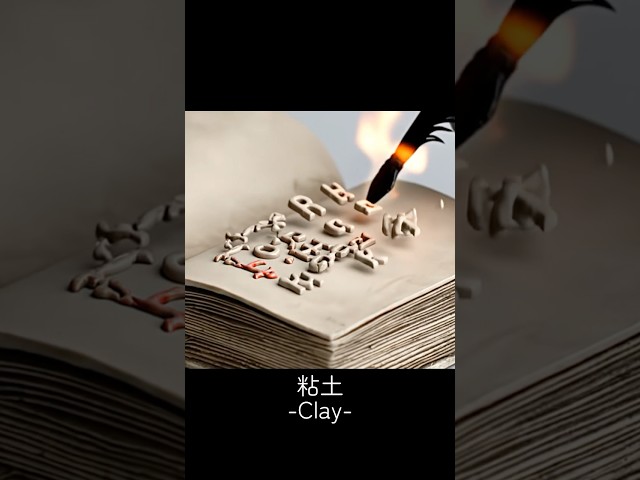 [ASMR] ✒️文字を刻む幻想素材ノート2.2-マッシュポテト・ソーダ・粘土- #asmr #pageturningasmr #book #fantasy #shorts