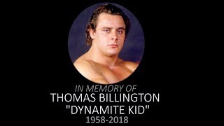 WWE Dynamite Kid Tribute (1958-2018)