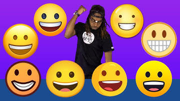 Nerd Smash Mash Up - Smile Emojis