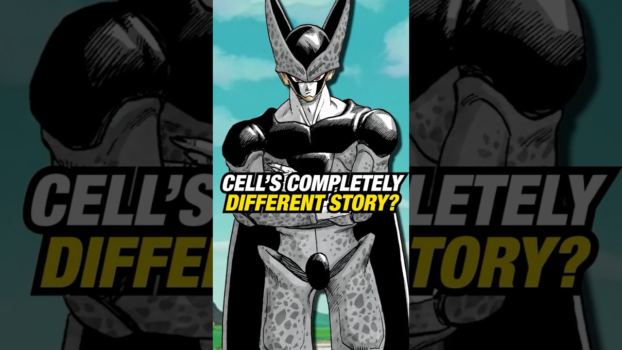 Perfect Cell's Story was Supposed to be TOTALLY Different