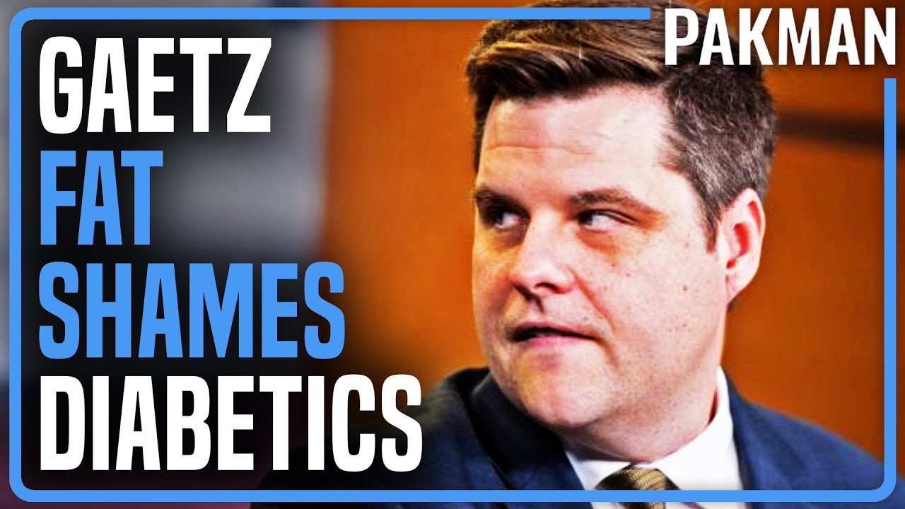 Matt Gaetz Votes Against Capping Insulin Price, Suggests Losing Weight