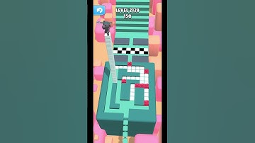 Gameplay top mobile games Relaxing n satisfying game iOS/ANDROID Stacky Dash  #shorts Level 2128