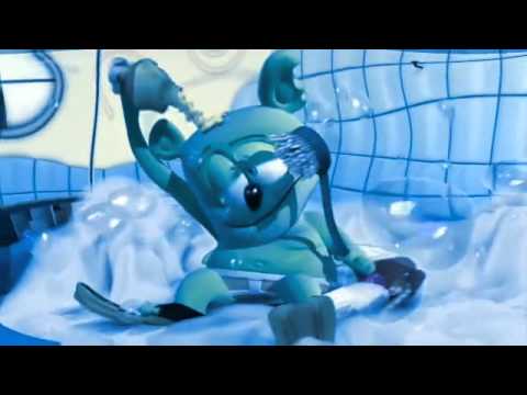 BLUE Gummibär UNDERWATER Bubble Up Gummy Bear Song