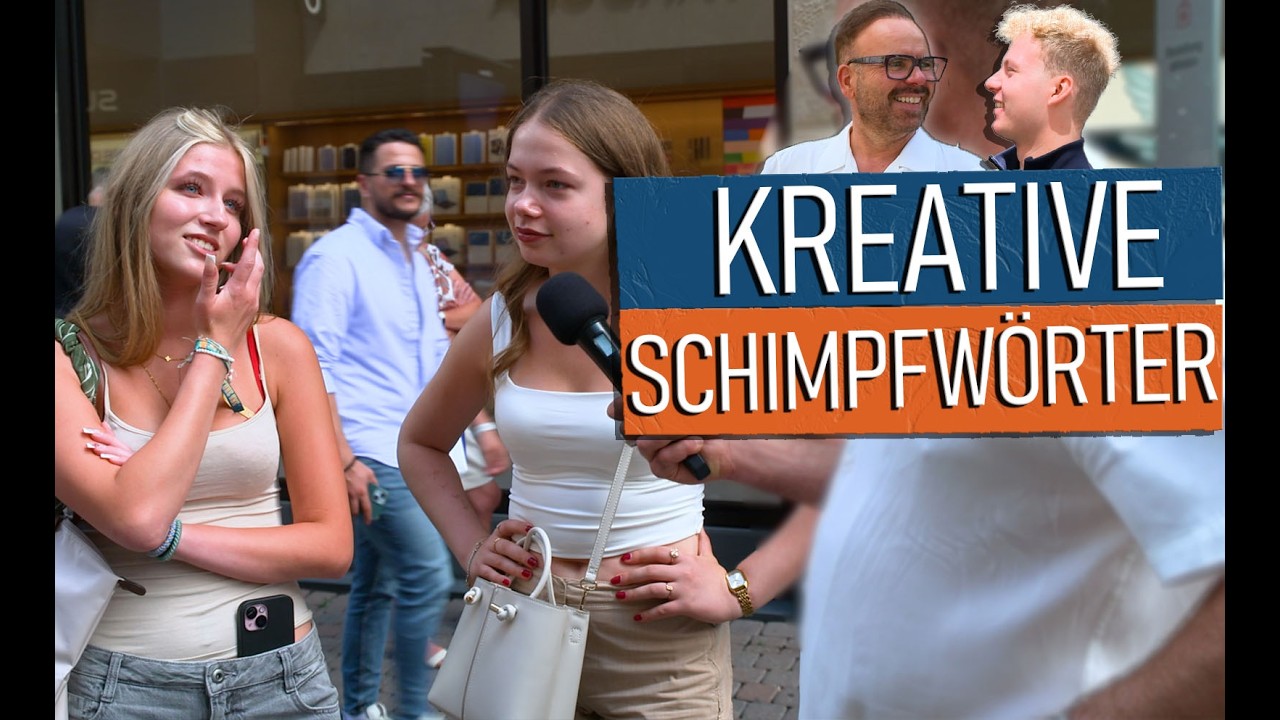 Welche #SCHIMPFWORTE benutzen ALTE und JUNGE Menschen? - Boomer & Zoomer - Folge 2 #Straßenumfrage