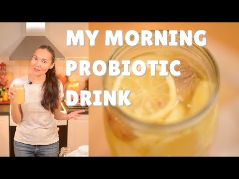 PROBIOTIC DRINK to Improve Gut Health  | How To Make an Easy Homemade Probiotic Drink