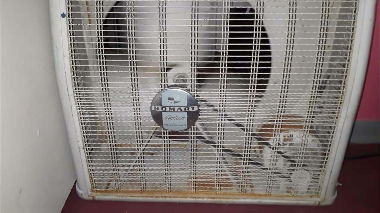 Vintage Sears Homart Belt Driven Window Fan YouTube Vintage sears homart belt driven window fan youtube