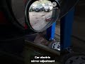 car electric mirror adjustment