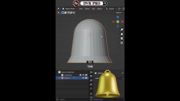 𝐓𝐮𝐭𝐨𝐫𝐢𝐚𝐥 : Make ❛ Bell ❜ in Blender .