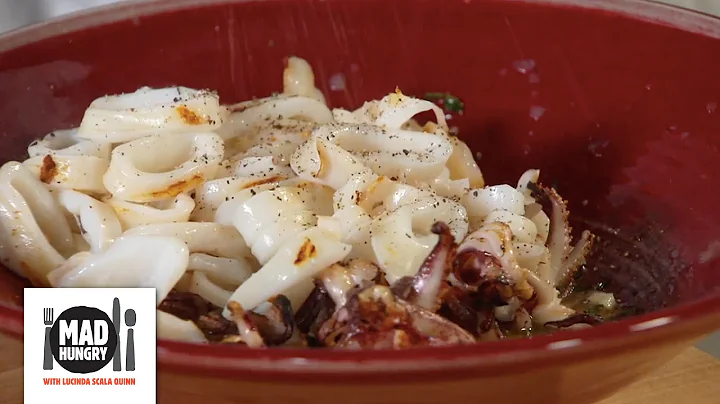 Quick Simple Grilled Calamari Appetizer - Mad Hung...