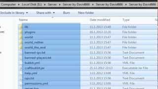 How To Make a Minecraft Bukkit Server Tutorial [1.5] - Easy With Plugins!