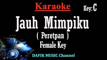 Jauh Mimpiku (Karaoke) Peterpan Nada wanita/ Cewek/ Female key C