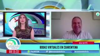 Entrevista en Levántate Bolivia, noticiero de Cadena A.