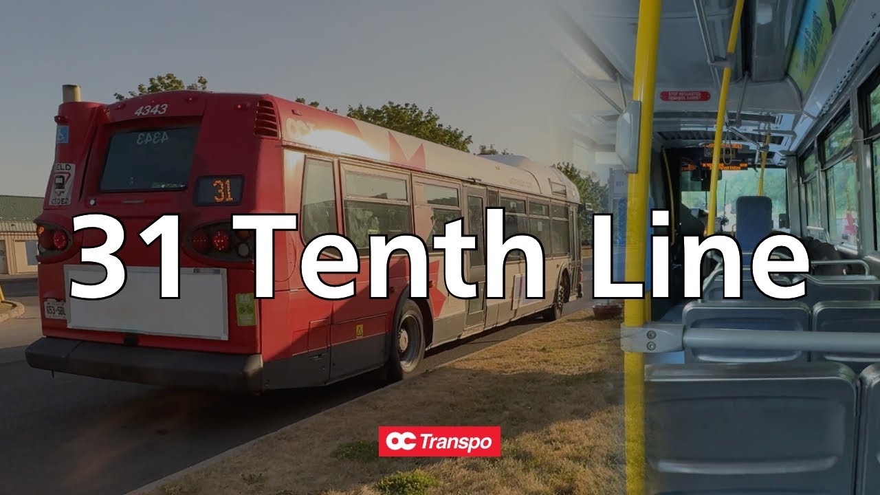 Line 31 Full Ride | Place d'Orléans → Tenth Line | New Flyer D40i Invero | Ottawa 🚏