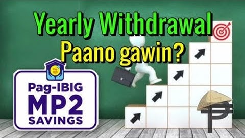 Pag-Ibig MP2 Yearly Withdrawal, paano gawin?