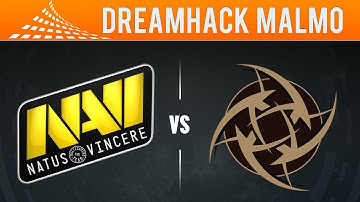 MUST SEE! Natus Vincere vs. NiP [Map 1 BO3] DreamHack Masters Malmö 2016 GRAND FINAL