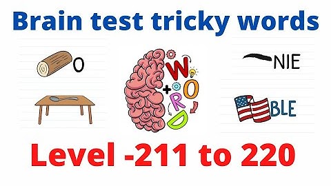 brain test tricky words level 211 212 213 214 215 216 217 218 219 220#braintest#braintesttrickywords