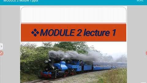 TE2 MODULE 2 LECTURE 1