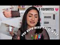 MY CURRENT FAVORITES|5 FAVES FOR MAY