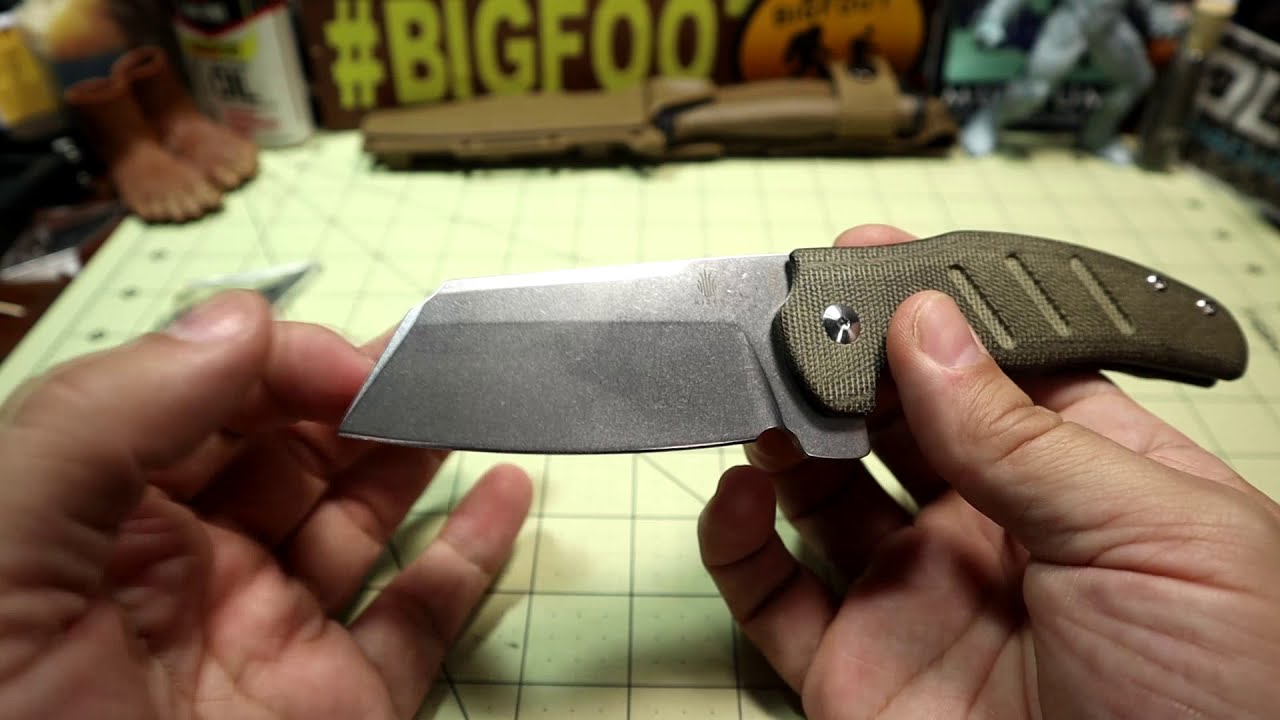 Kizer Vanguard Sheepdog: The Goldilocks of Sheepdogs. Plus Micarta Scales!!!