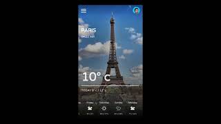 UGX: Unity UI Framework | Weather Sample App screenshot 4