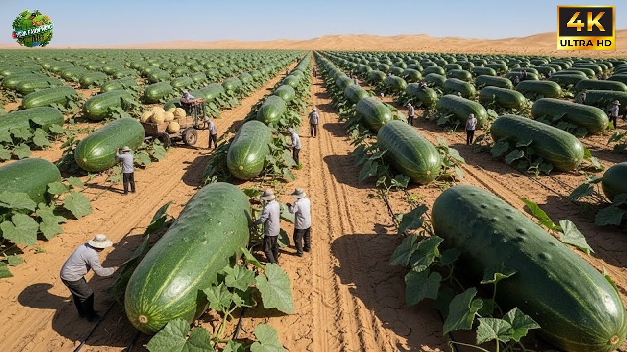 The Oasis Cucumber – Growing Crisp Greens in a Desert Microclimate