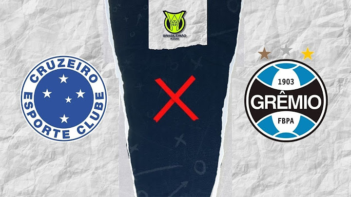 CRUZEIRO X GRÊMIO AO VIVO E COM IMAGENS - JOGO DE HOJE - BRASILEIRÃO