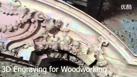 Video hoạt động của máy CNC cắt khắc gỗ.