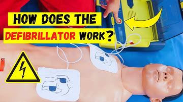 How does a defibrillator work explained in detail?  How to use AED defibrillator? - First aid