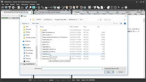 How to Open the Hebrew Regular Verb Flashcards BW10