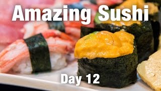 BEST Sushi So Far In Osaka and a Quick Visit to Nara - Japanese Food Travel in Osaka!