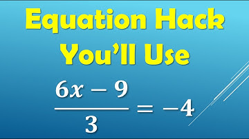 Solving Equations Trick 🔓 | Undo Divide Math Hack Example