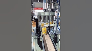 Automatic Counting Gummy Bear  Candy Bottle Jar Soft Candy Filling Packing Machine