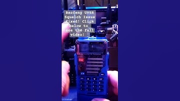 Baofeng Squelch Issue Fixed! #baofeng #radio #shorts #hamradio #baofengradio #gmrs #hamradioht