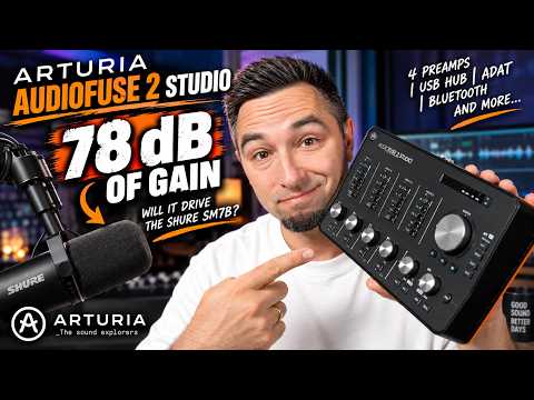 Arturia AudioFuse 2 Studio Review – 78 dB of Gain! Is This the Ultimate Studio Interface?