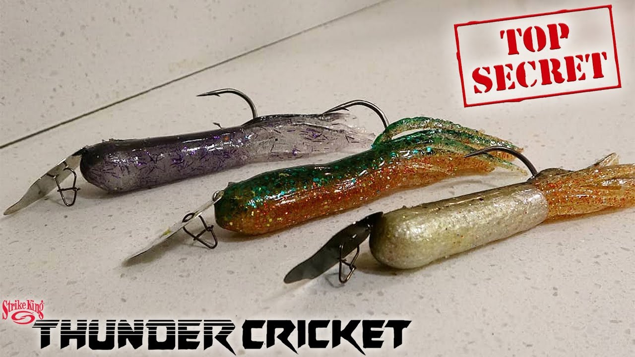 Custom Chatterbait Tube - Top Secret Thunder Cricket! 