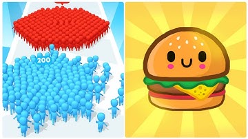 Count Master 3D Vs Food Runner All New Levels Game Mobile Walkthrough iOS, Android Gameplay Update