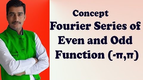 VTU ENGINEERING MATHS 3 FOURIER SERIES EVEN ODD FUNCTIONS