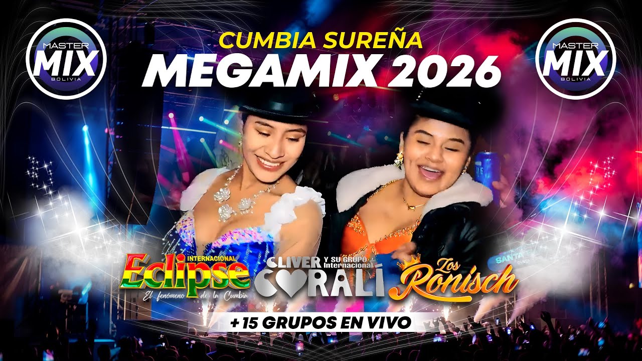 CUMBIA SUREÑA 2026 - Megamix en Vivo (100% Cumbia Sureña) Master Mix Bolivia